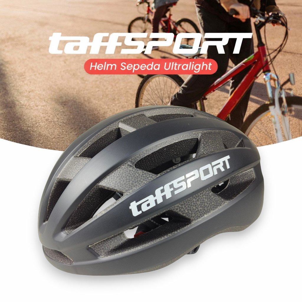 TaffSPORT Helm Sepeda Ultralight Cycling Bike Helmet - Z10 Gambar produk TaffSPORT Helm Sepeda Ultralight Cycling Bike Helmet - Z10