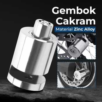 DEYIOU Gembok Sepeda Motor Cakram Moped Disc Brake Zinc Alloy - P1318
