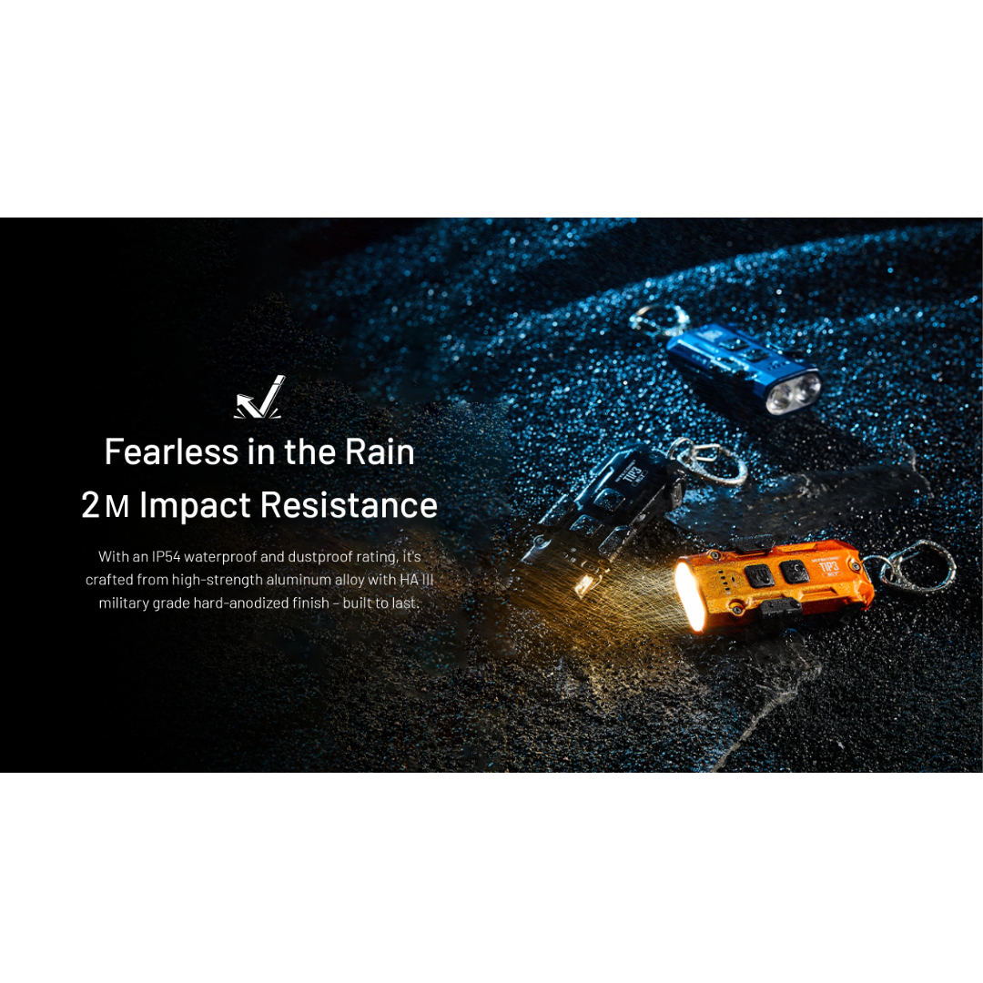 Gambar produk Nitecore Senter LED Mini Gantungan Keychain Flashlight 700 Lumens - TIP3