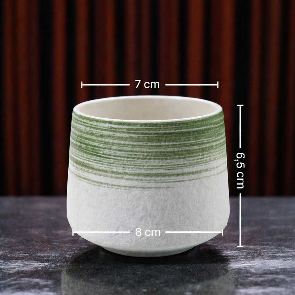 Gambar produk One Two Cups Gelas Keramik Kopi Teh Vintage Japanese Ceramic Cup 200ml - FB014