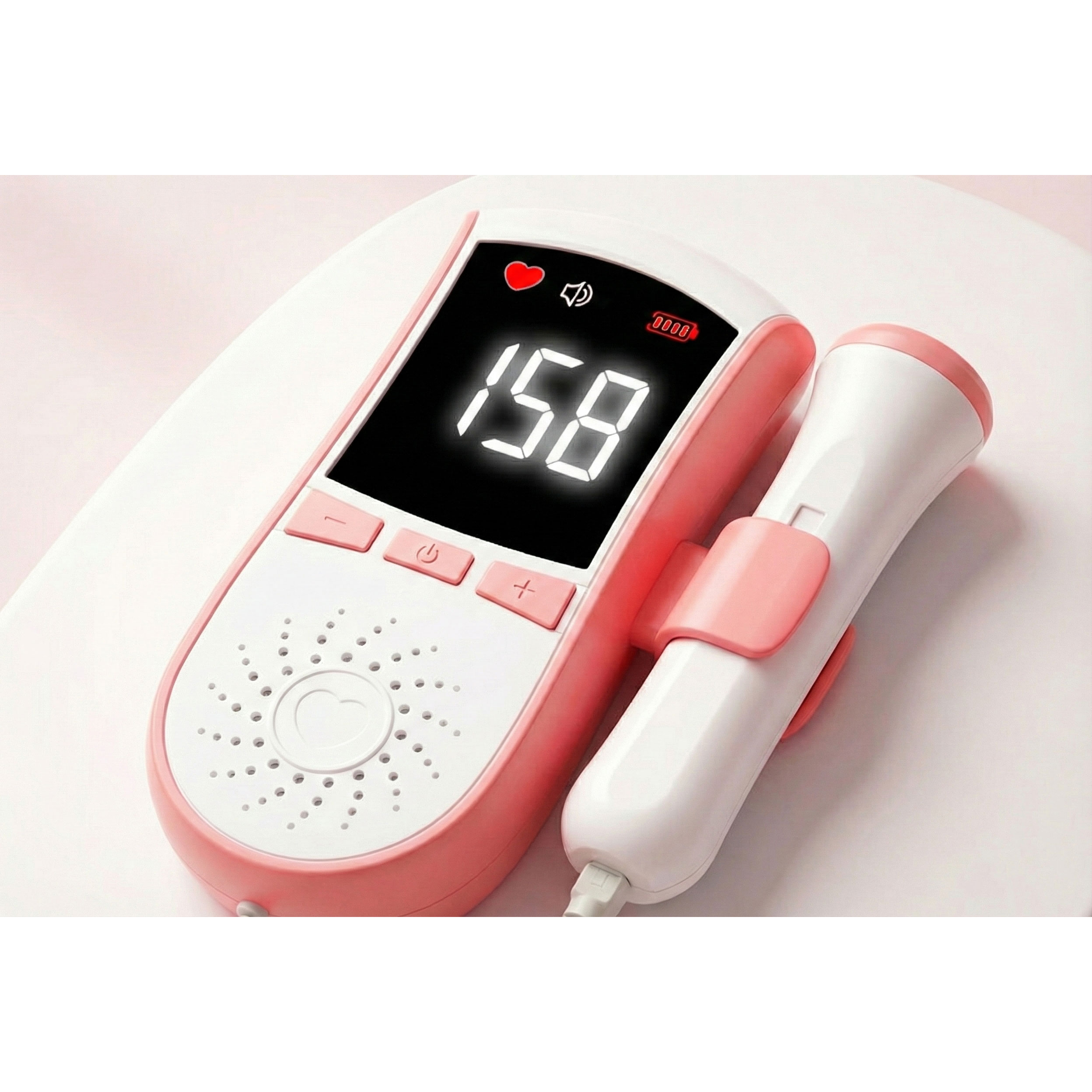 Youwen Alat Deteksi Jantung Janin Fetal Doppler Heart Rate Monitor - JSL-T503 Gambar produk Youwen Alat Deteksi Jantung Janin Fetal Doppler Heart Rate Monitor - JSL-T503