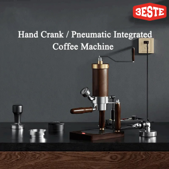 Trieste Mesin Kopi Espresso Manual Hand Crank Pneumatic 85ml with PID - AWS