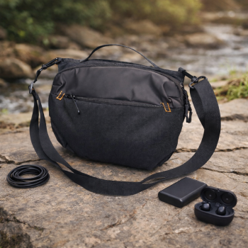 NOWTHAT Tas Travel Organizer Gadget 4 Fold Water Repellent Storage Bag - SL-50