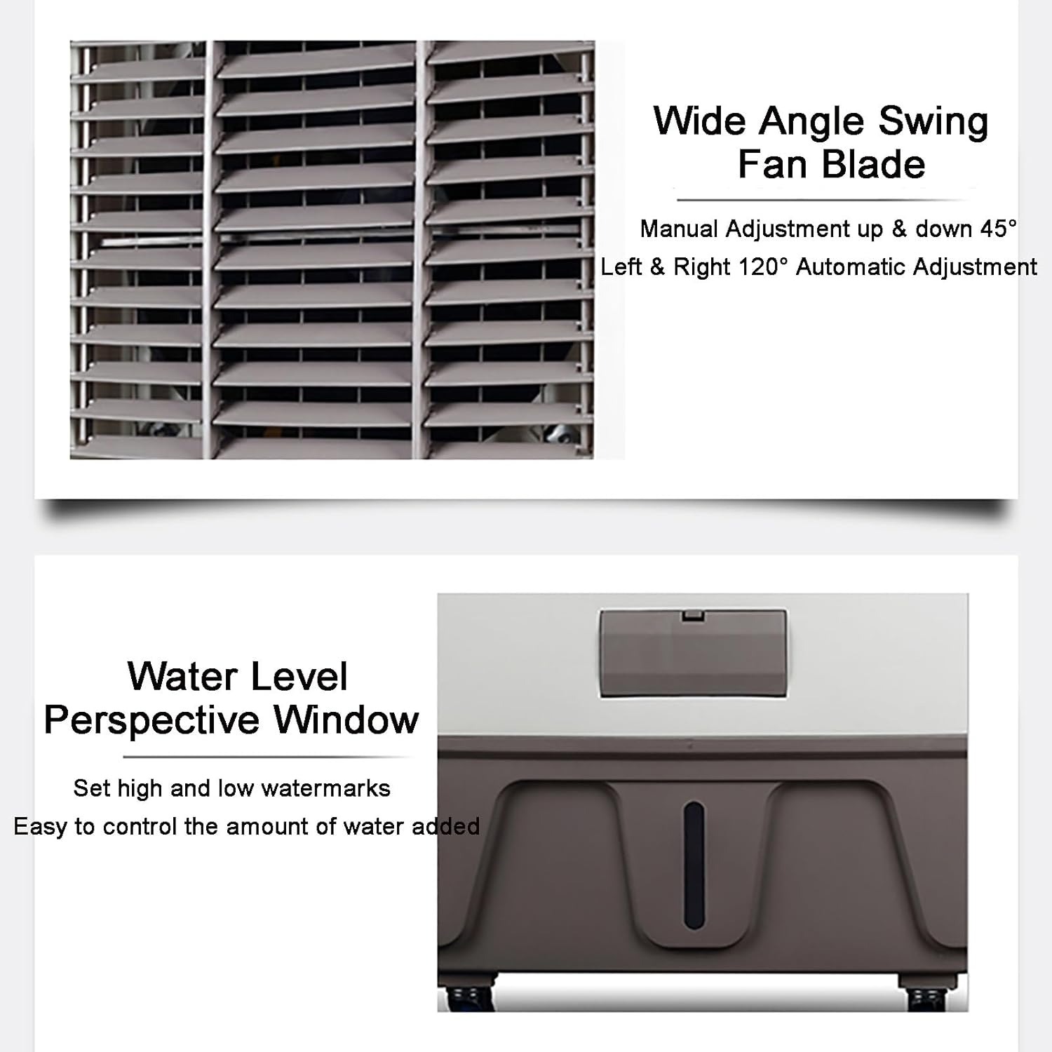 TaffHOME Air Cooler Industrial Evaporative 3 Speed 8.5m/s 110W 45L - YR-50R Gambar produk TaffHOME Air Cooler Industrial Evaporative 3 Speed 8.5m/s 110W 45L - YR-50R