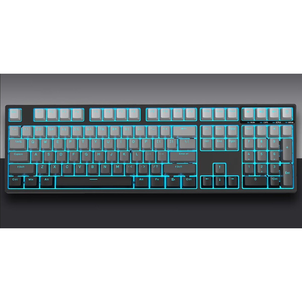YOSOO Keyboard Gaming Mechanical Feel 108 Key Green Switch 3in1 Mode - H108 Gambar produk YOSOO Keyboard Gaming Mechanical Feel 108 Key Green Switch 3in1 Mode - H108