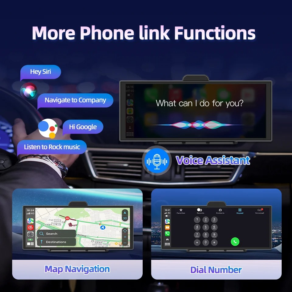 IMAGEBON Head Unit Tape Mobil Touch Screen 10.26Inch Android 4K 1080P - HT686 Pro Gambar produk IMAGEBON Head Unit Tape Mobil Touch Screen 10.26Inch Android 4K 1080P - HT686 Pro