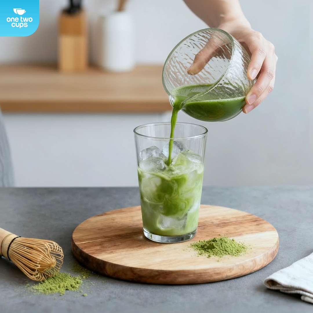 One Two Cups Matcha Set Chawan Chasen Stand Chashaku 470ml 4 PCS - S32 Gambar produk One Two Cups Matcha Set Chawan Chasen Stand Chashaku 470ml 4 PCS - S32