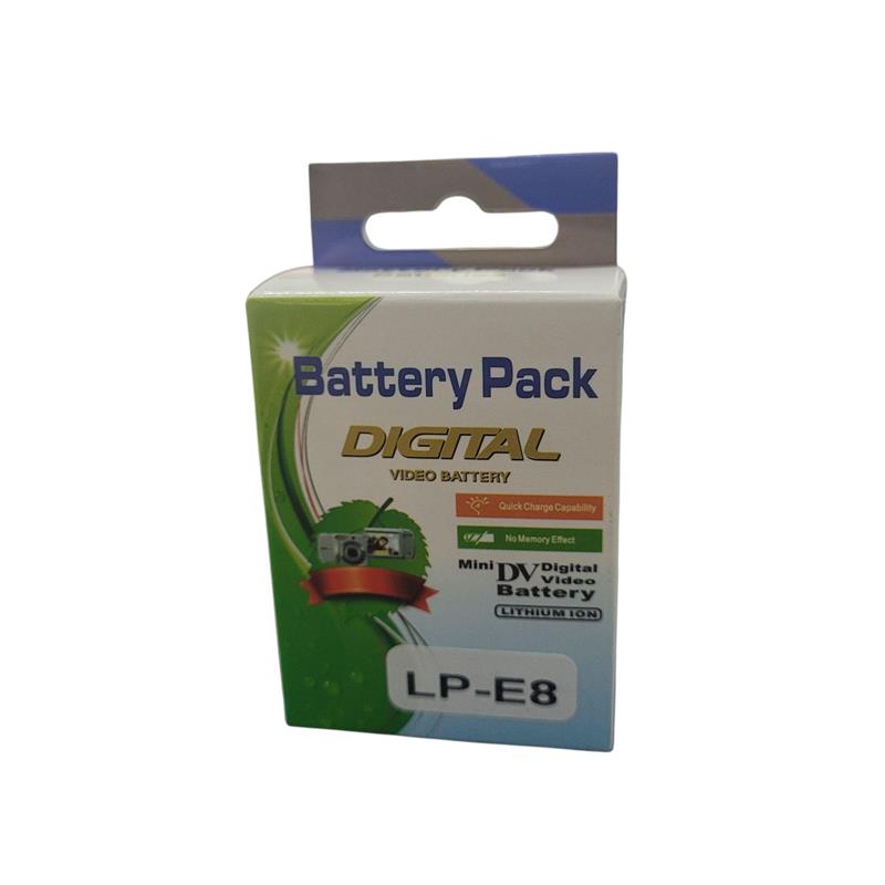 TrustFire Baterai Kamera Canon EOS 550D LP-E8 1800mAh (Replika 1:1) Gambar produk TrustFire Baterai Kamera Canon EOS 550D LP-E8 1800mAh (Replika 1:1)