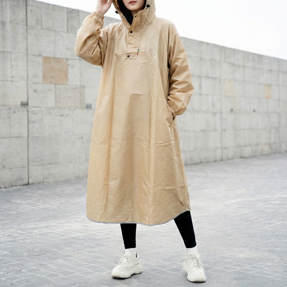 RAINGO Jas Hujan Ponco Anti Rembes 150D Oxford Waterproof Raincoat - MT45 Gambar produk RAINGO Jas Hujan Ponco Anti Rembes 150D Oxford Waterproof Raincoat - MT45