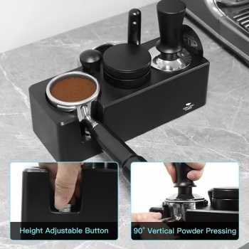 Gambar produk One Two Cups Coffee Tamper Station Espresso Portafilter 245x100x77mm - AK345