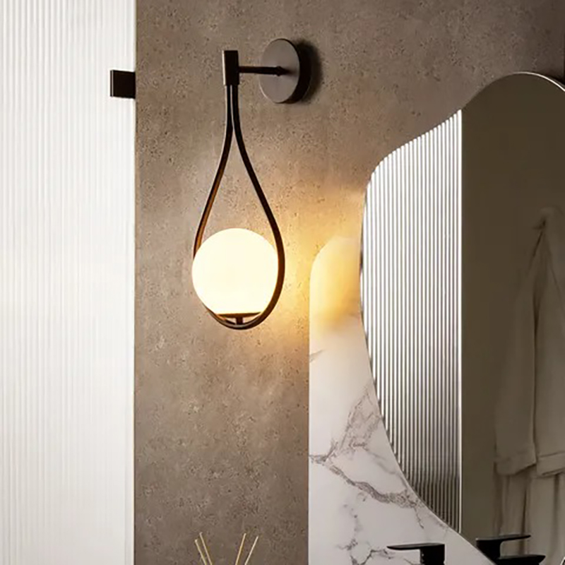 OUDELADI Fitting Lampu Hias Nordic Modern Minimalist Wall Lamp E27 - OD64 Gambar produk OUDELADI Fitting Lampu Hias Nordic Modern Minimalist Wall Lamp E27 - OD64