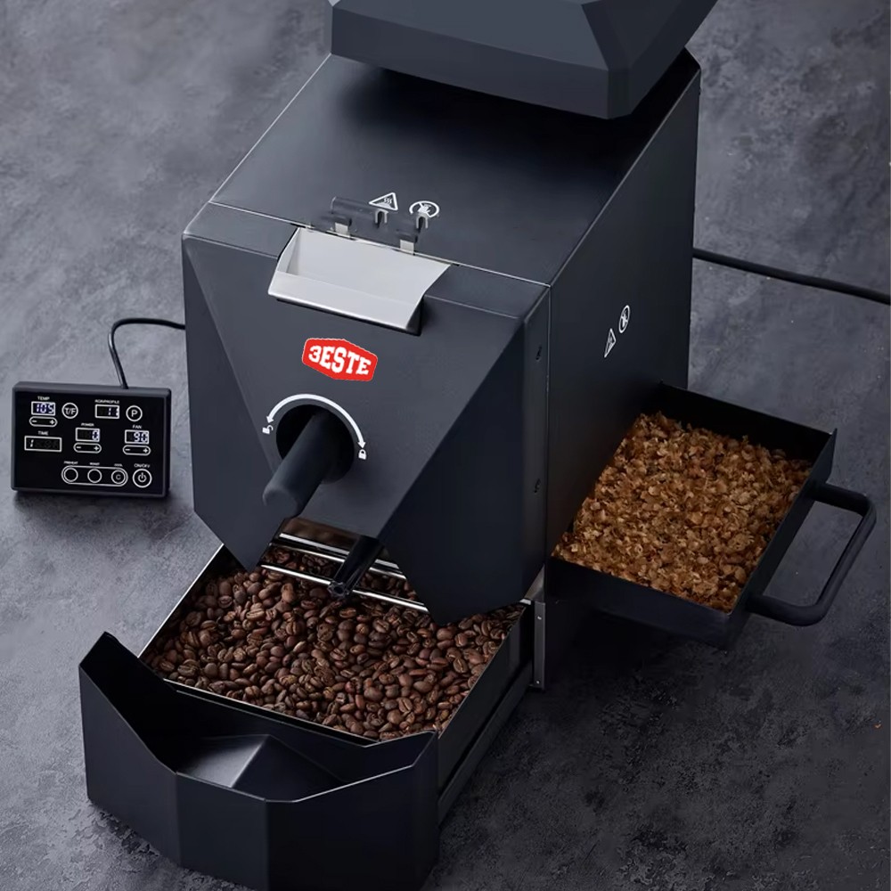 Trieste Alat Sangrai Biji Kopi Coffee Bean Roaster 1000W 400g - IT-CBR-1 Gambar produk Trieste Alat Sangrai Biji Kopi Coffee Bean Roaster 1000W 400g - IT-CBR-1