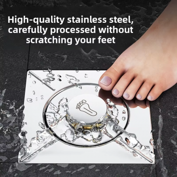 Gambar produk Homedec Penutup Saluran Pembuangan Air Bouncing Core Floor Drain - HDC-BC650