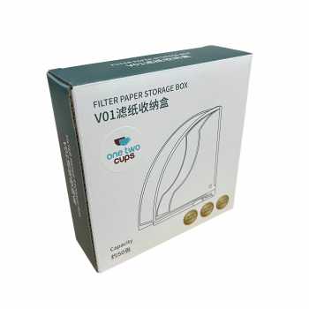 Gambar produk One Two Cups Tempat Kertas Kopi V60 Coffee Filter Paper Holder 40 Slot - V01