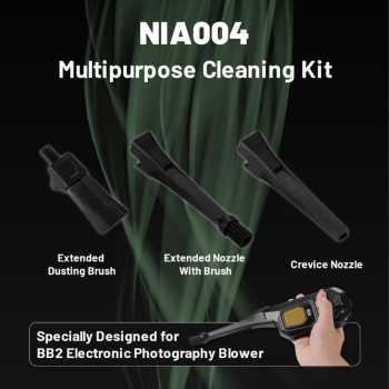 Gambar produk NITECORE Extension Cleaning Kit Brush Nozzle 3in1 for BB2 Blower - NIA004