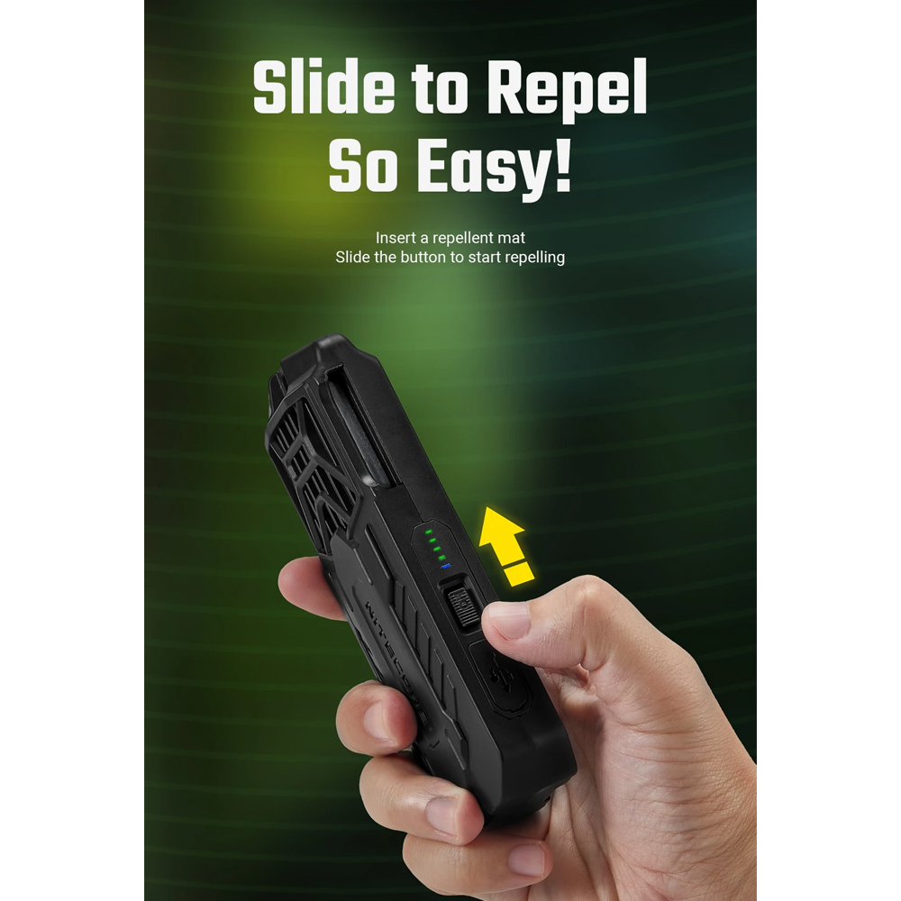 Gambar produk NITECORE Alat Pengusir Nyamuk Elektrik Mosquito Repeller 5200mAh - EMR16