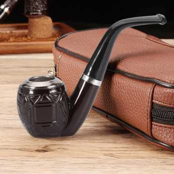 Gambar produk Jodel Pipa Rokok Tembakau Cangklong Tobacco Pipe Resin Washable Filter - ZF901