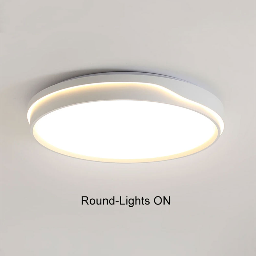 SHUANGZ Lampu Plafon LED Full Spectrum 3 Color 220V 36W 40cm - M70 Gambar produk SHUANGZ Lampu Plafon LED Full Spectrum 3 Color 220V 36W 40cm - M70