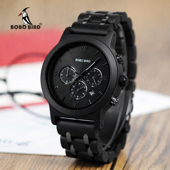 Gambar produk BOBO BIRD Jam Tangan Kayu Analog Pria - P19