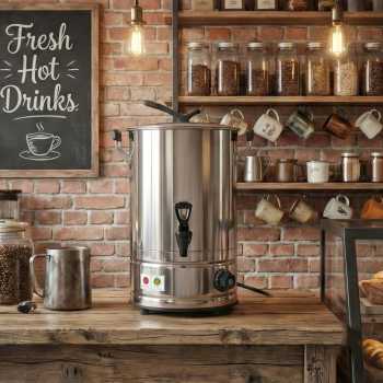 WEPO Pemanas Air Listrik Electric Hot Water Bucket Stainless Steel 18L - RK02