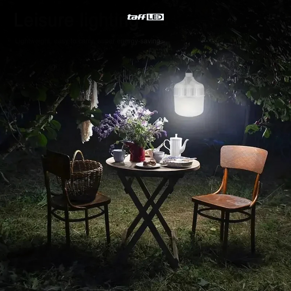 TaffLED Lampu LED Camping Gantung Waterproof Natural White 10W - V10 Gambar produk TaffLED Lampu LED Camping Gantung Waterproof Natural White 10W - V10