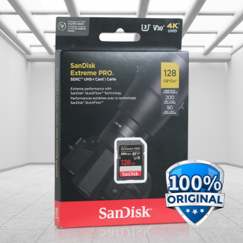 SanDisk Extreme PRO SDXC/HC UHS-I Card U3 V30 100MB/s 200MB/s