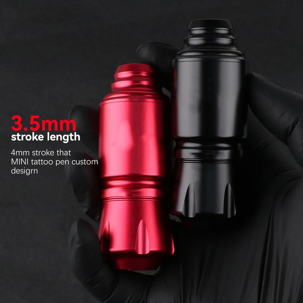 ROCKET Mini Tattoo Pen Stroke 3.5mm RCA Aluminium Alloy - J120 Gambar produk ROCKET Mini Tattoo Pen Stroke 3.5mm RCA Aluminium Alloy - J120