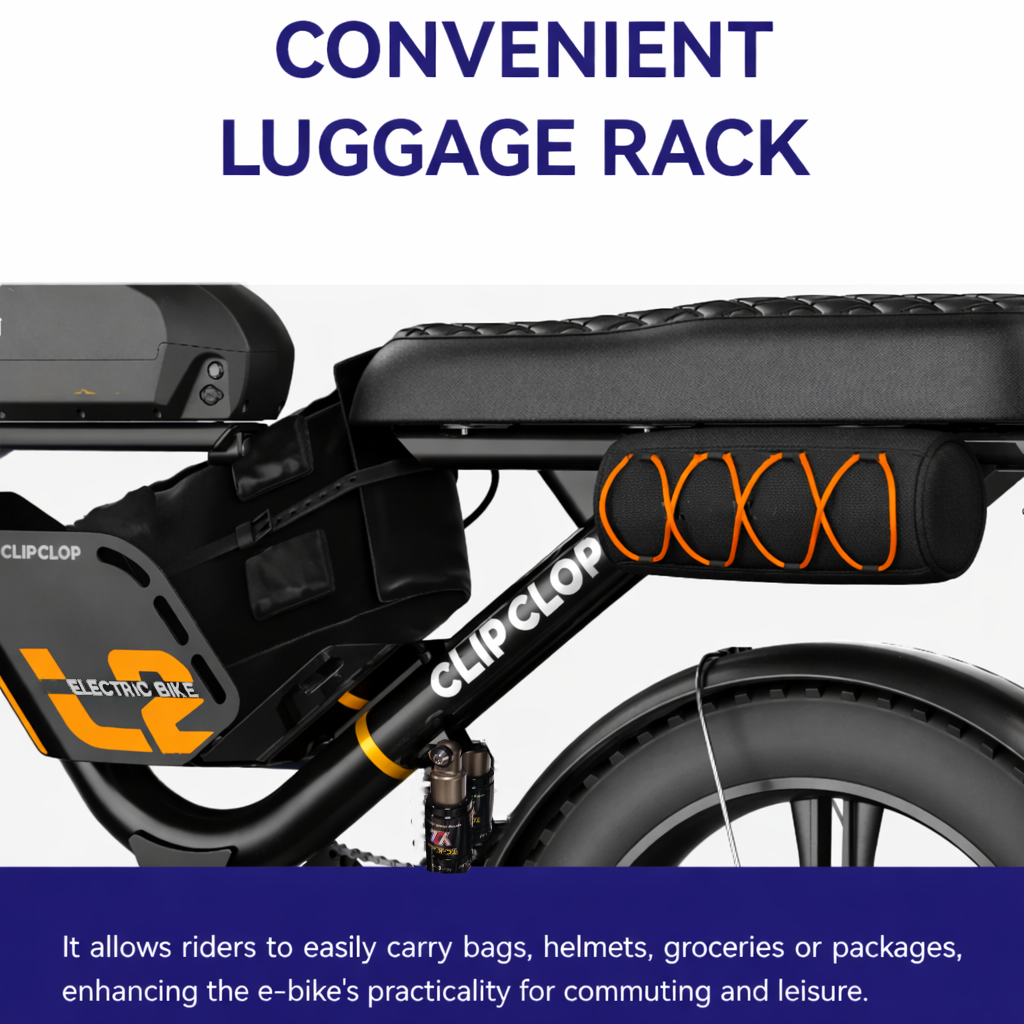 Gambar produk ClipClop Sepeda Listrik Fat Bike 20 Inch Brushless Motor 18.2Ah 750W - L2