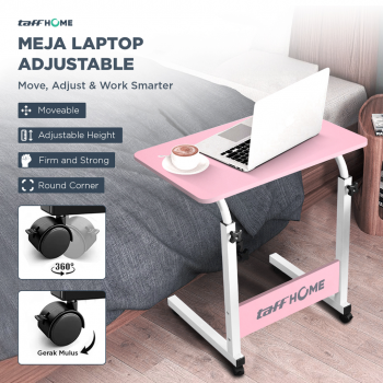 TaffHOME Meja Laptop Adjustable Portable Working Desk - ND02