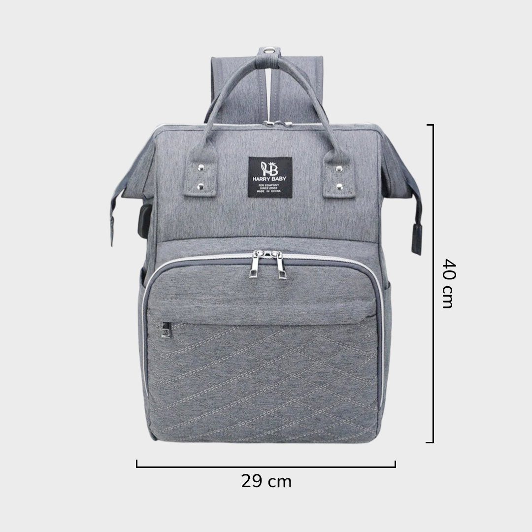 HAIRRY BABY Tas Ransel Perlengkapan Bayi Mummy Diaper Travel Bag - INU23 Gambar produk HAIRRY BABY Tas Ransel Perlengkapan Bayi Mummy Diaper Travel Bag - INU23