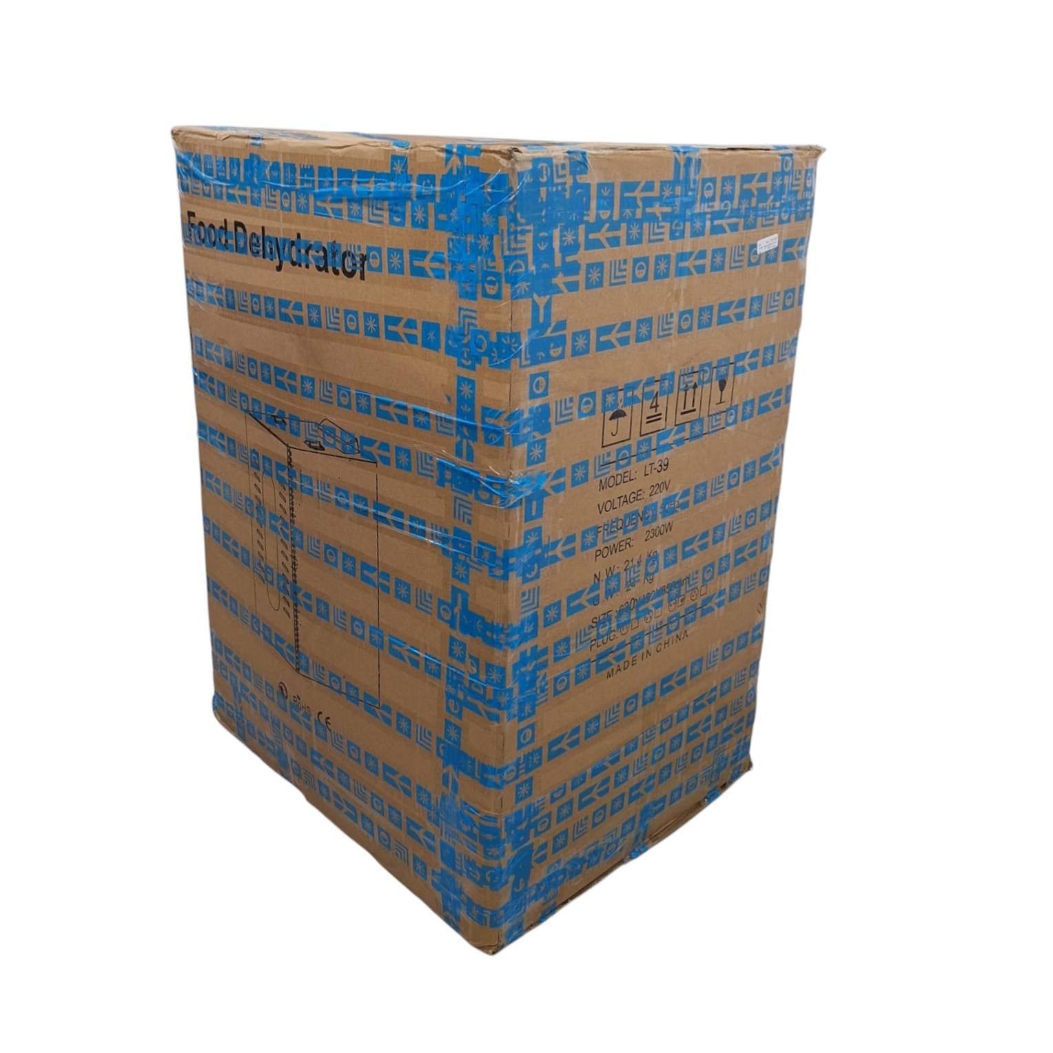 SUSWEET Mesin Pengering Makanan Food Dehydrator 20 Layer 220V 2300W - LT-39 Gambar produk SUSWEET Mesin Pengering Makanan Food Dehydrator 20 Layer 220V 2300W - LT-39