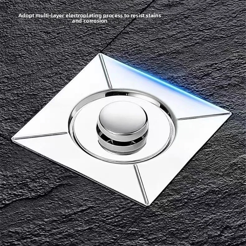 Homedec Penutup Saluran Pembuangan Air Bouncing Core Floor Drain - HDC-BC650 Gambar produk Homedec Penutup Saluran Pembuangan Air Bouncing Core Floor Drain - HDC-BC650