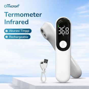 TaffOmicron Termometer Suhu Badan Digital Thermogun Infrared Dual Mode - AD811