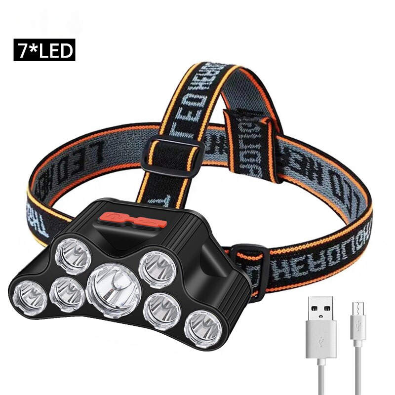 AMARYLLIS Senter LED Kepala Headlamp 7 XPG - F-T26 Gambar produk AMARYLLIS Senter LED Kepala Headlamp 7 XPG - F-T26