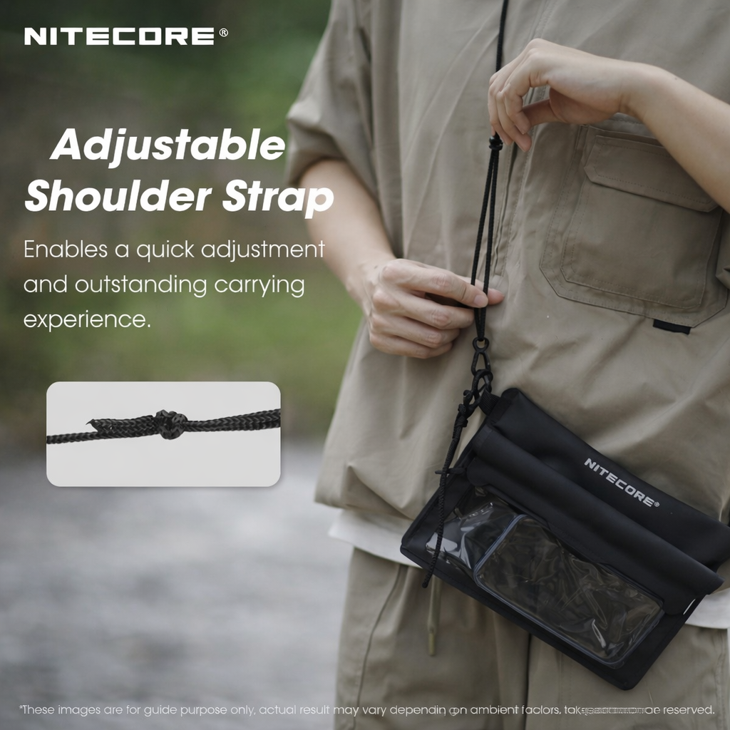 Gambar produk NITECORE Tas Sling Bag Multifungsi Outdoor 2in1 Modular IPX8 PVC 500D - SLB01