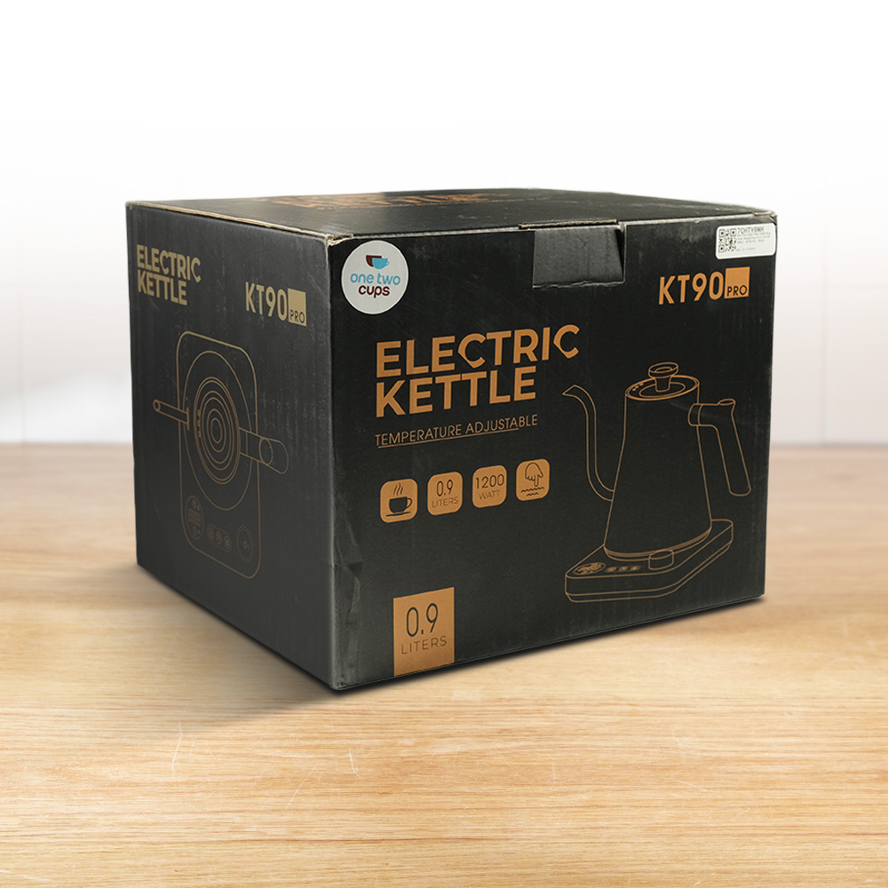 One Two Cups Teko Listrik Kopi Pemanas Air Leher Angsa 1200W 900ml - KT90 Pro Gambar produk One Two Cups Teko Listrik Kopi Pemanas Air Leher Angsa 1200W 900ml - KT90 Pro