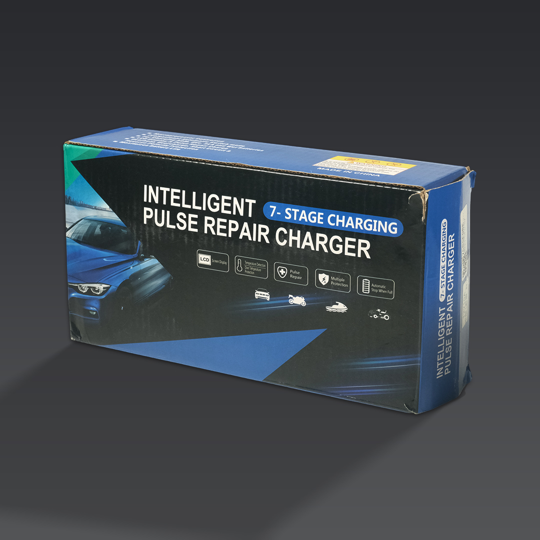 Gambar produk ReUni Charger Aki Mobil Motor Lithium Intelligent 7 Stage Charging - 12V10A