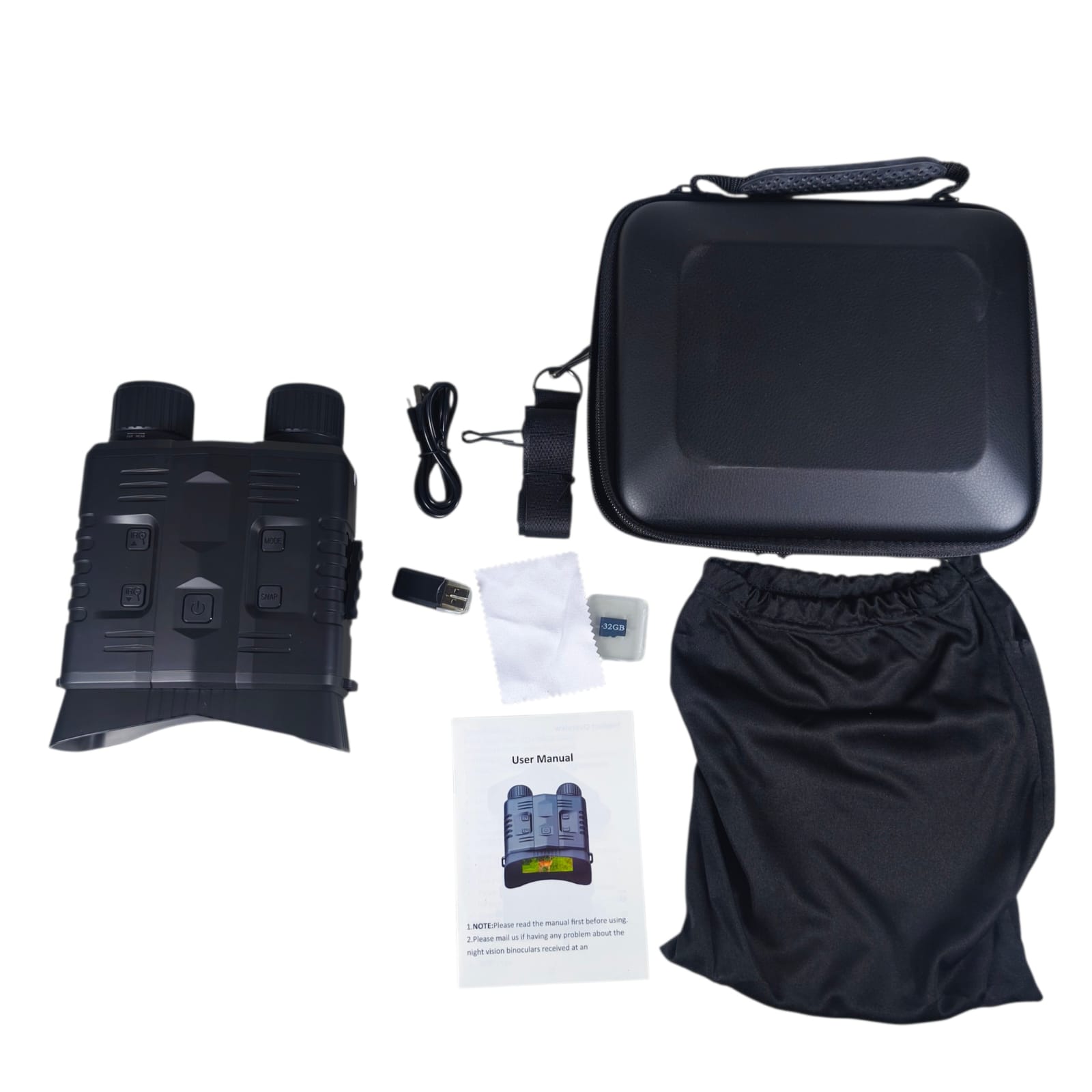 Gambar produk Xiyear Teropong Binocular IR Night Vision Video Recorder 10x Zoom 4K - NOO3