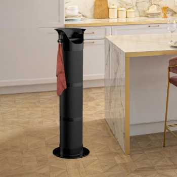 Fenteer Wadah Ampas Kopi Standing Coffee Knock Box Container - Y-200