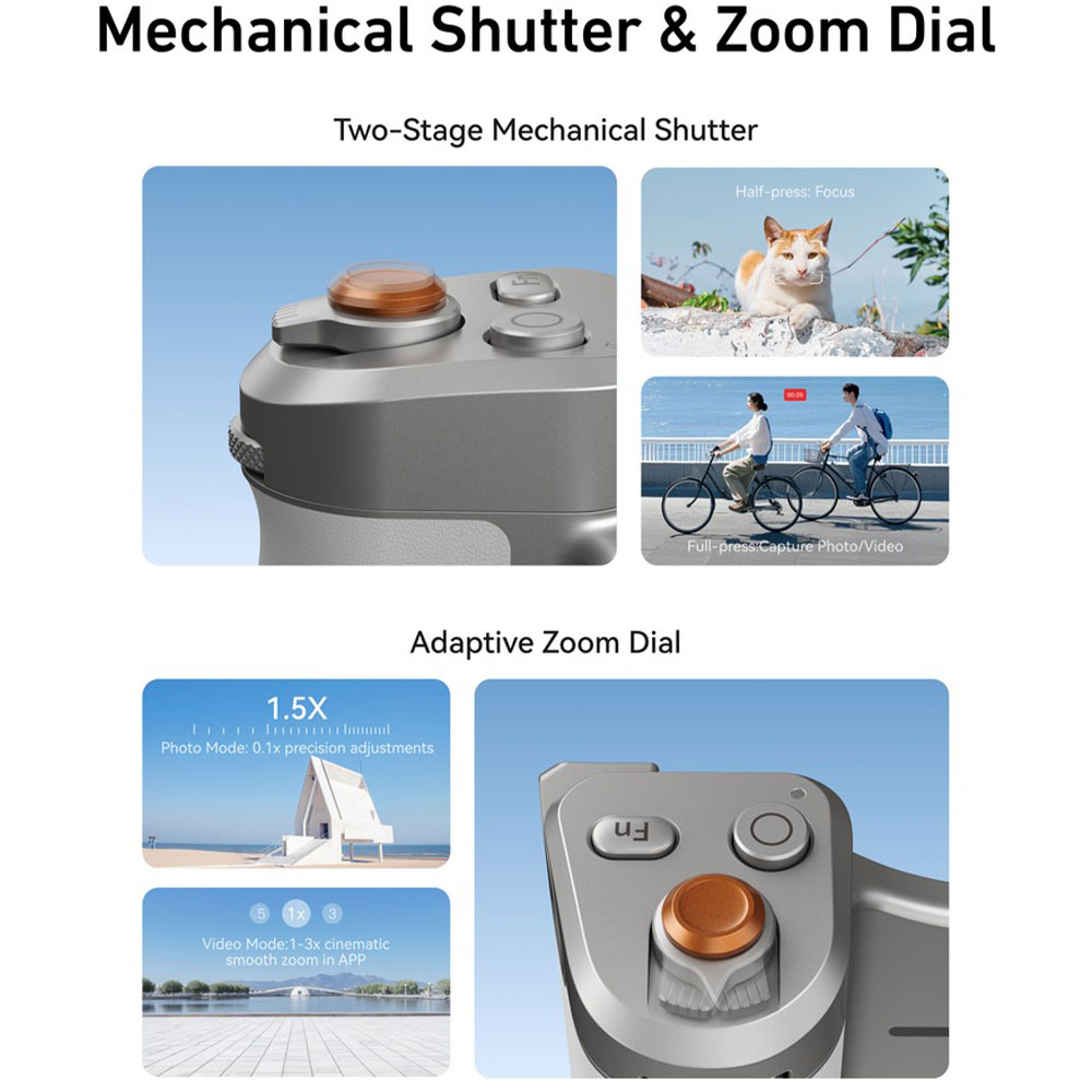 TELESIN Master Grip Ultimate Magnetic Camera Grip with Wireless Charge - P5-MP-003WH Gambar produk TELESIN Master Grip Ultimate Magnetic Camera Grip with Wireless Charge - P5-MP-003WH