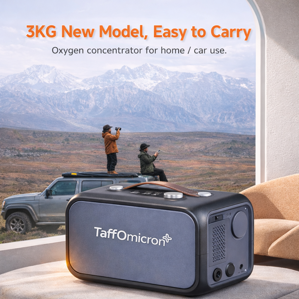 TaffOmicron Konsentrator Oksigen Portable Car Oxygen Concentrator 7L - YK-H600 Gambar produk TaffOmicron Konsentrator Oksigen Portable Car Oxygen Concentrator 7L - YK-H600
