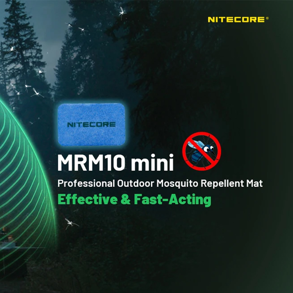 NITECORE Refill Alat Pengusir Nyamuk Mosquito Repellent Mat 60 PCS - MRM10 Mini Gambar produk NITECORE Refill Alat Pengusir Nyamuk Mosquito Repellent Mat 60 PCS - MRM10 Mini