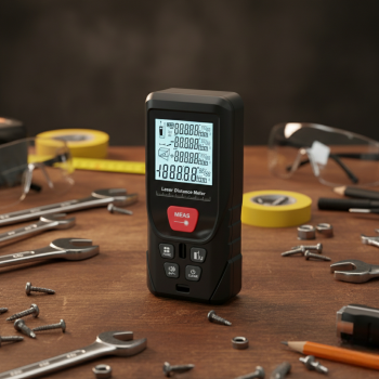 MEAS Meteran Laser Digital Distance Meter Rangefinder High Precision - C50