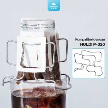 Gambar produk One Two Cups Kertas Penyaring Kopi Coffee Drip Bag Paper Filter 50PCS - T111