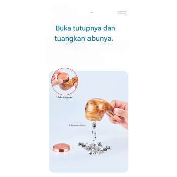 Gambar produk HASBY Pipa Asbak Rokok Portable Filter Anti Debu 3in1 Korek Elektrik - 808