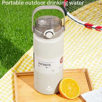 One Two Cups Botol Minum Tumbler Air Panas Dingin Double Spout 1.2L - SP-602