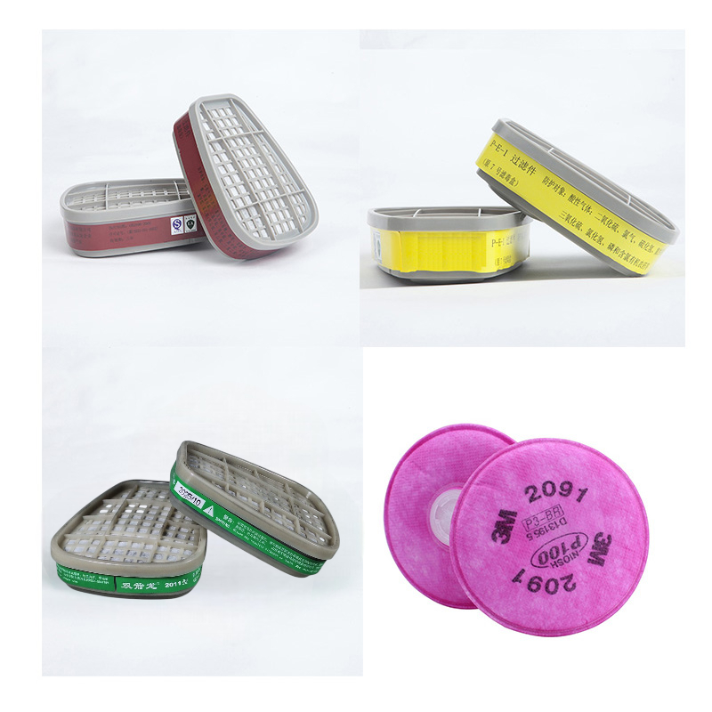 Gambar produk Masker Respirator Gas Mask Full Face N95 2011 Cotton Filter - 6800