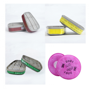 Gambar produk Masker Respirator Gas Mask Full Face N95 2011 Cotton Filter - 6800