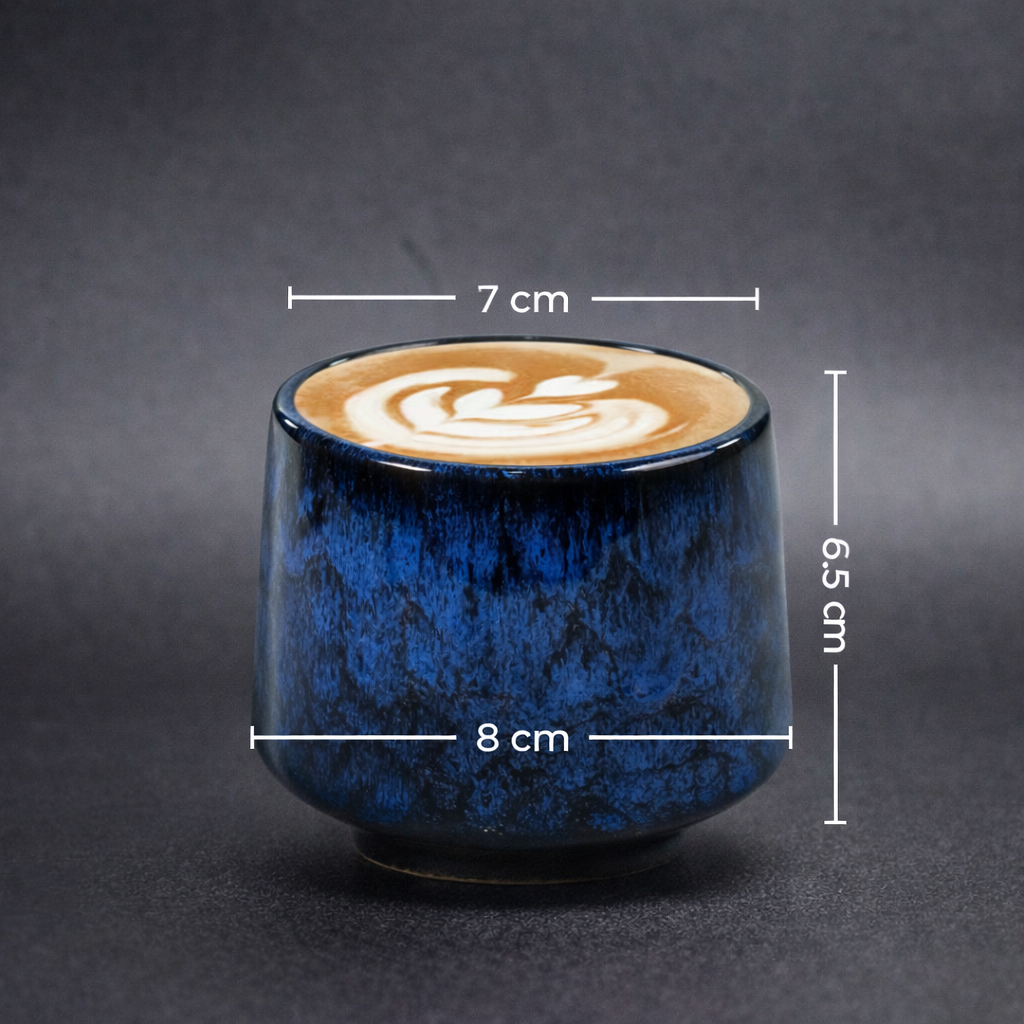 Gambar produk One Two Cups Gelas Keramik Kopi Teh Vintage Japanese Ceramic Cup 200ml - FB014