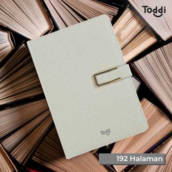 Toddi Buku Jurnal Hardcover Notebook Diary 72GSM 192 Halaman Lined - CW-60